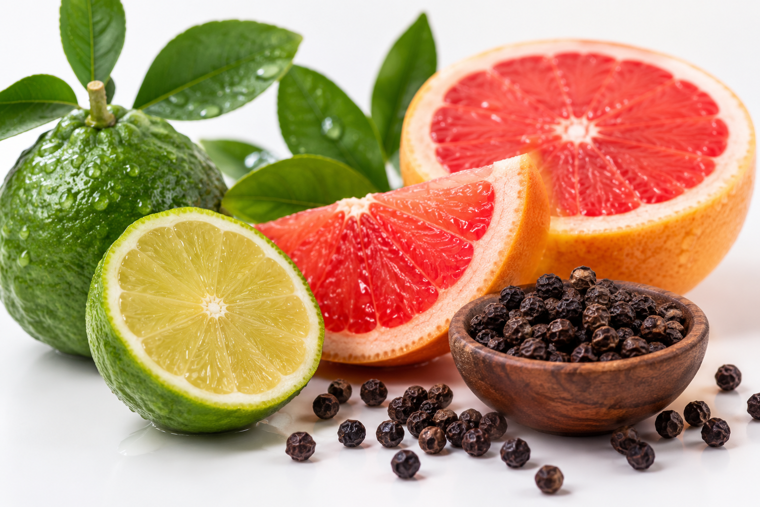 Bergamot, Black Pepper, Grapefruit