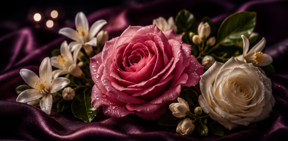 Jasmine Sambac, Turkish Rose, Orange Blossom